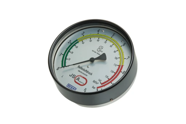 Manometer analog 10 bar für Wand-/ Säule